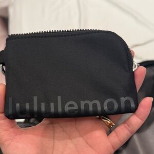 Lululemon Black Mini Pouch